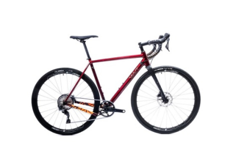 Rower gravel VAAST 700C APEX GRX 50cm XS Gloss Berry Red